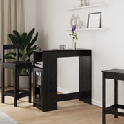 Tavolo da bar Rovere Nero 101 x 40 x 103,5 cm Legno multistrato