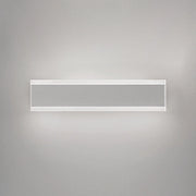 Riga Lampada da Parete e Soffitto a LED 19W 3000K IP54 in Alluminio Bianco Opaco, Design Moderno e Versatile per Illuminazione Interna ed Esterna