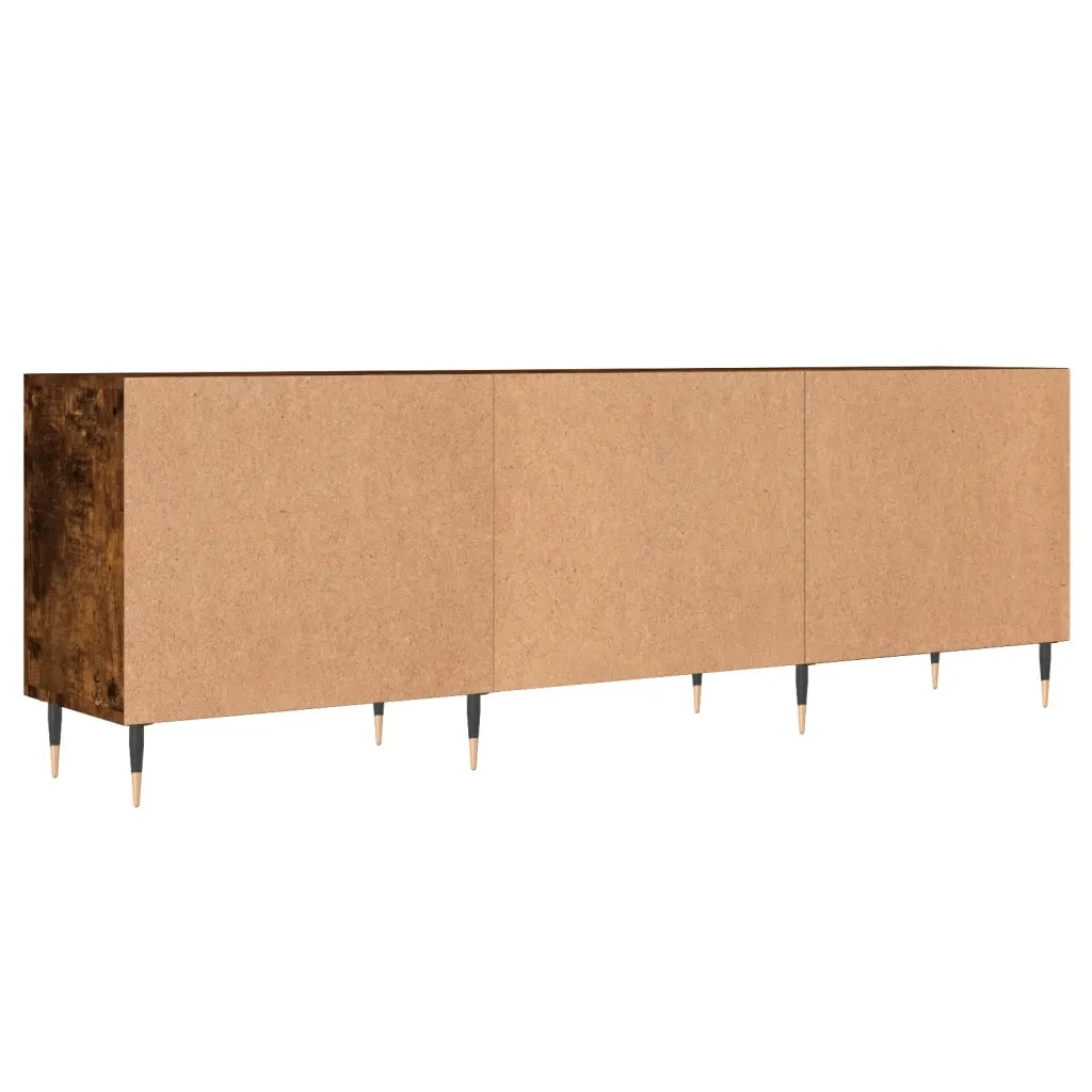 Mobile TV | Armadietto TV | Mobile Porta TV Rovere Fumo 150x30x50 cm in Legno Multistrato
