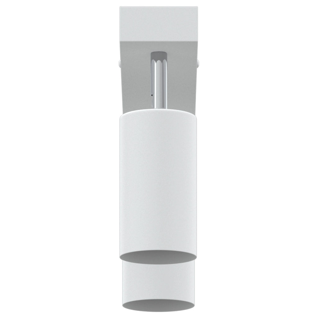 Faretto da soffitto 2 vie regolabile bianco GU10