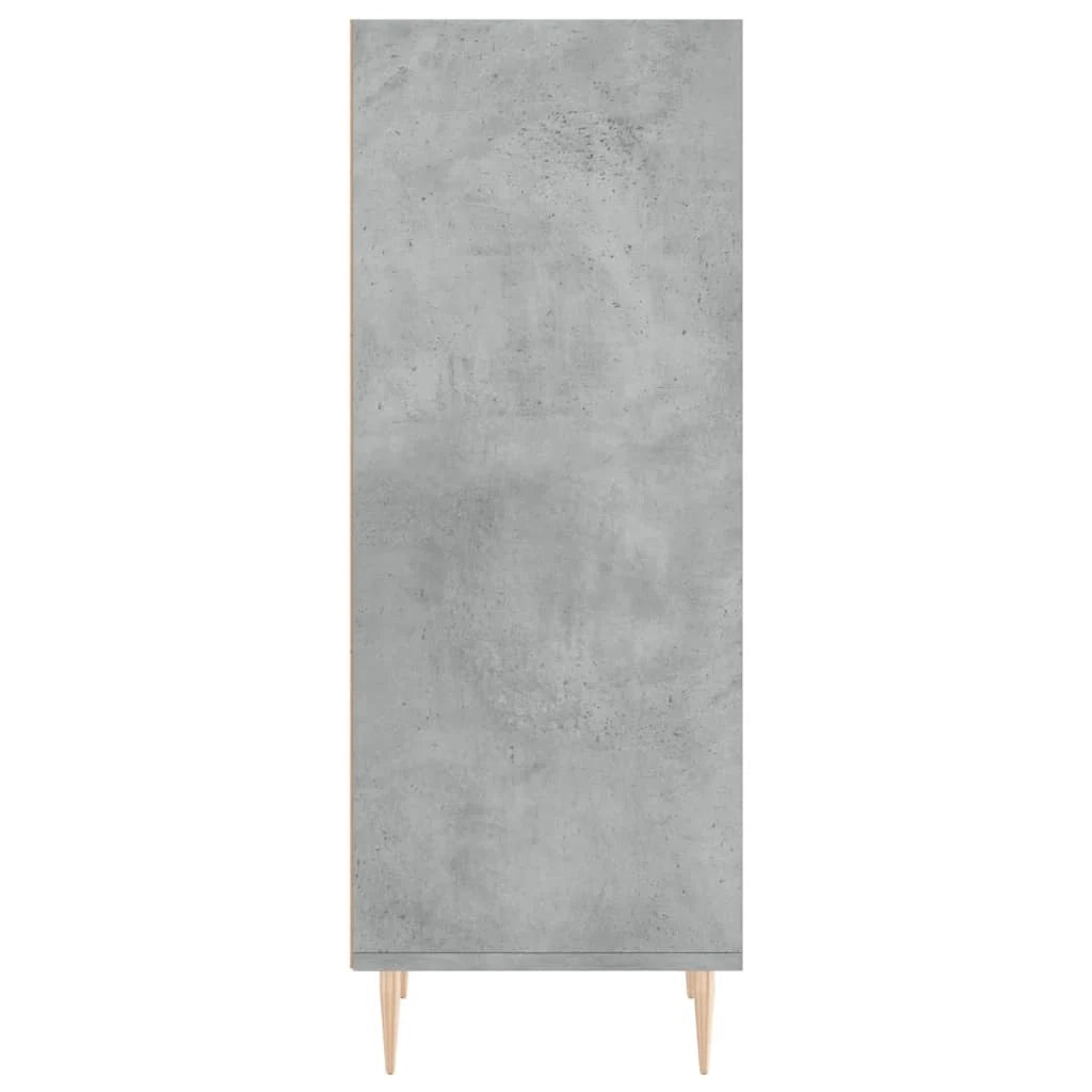 Buffet credenza cassettiera armadio mobile contenitore organizer per cucina soggiorno salotto 34,5 x 32,5 x 90 cm legno ingegnerizzato grigio 02_0031867