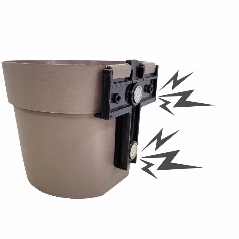 Vasetto Magnetic Cm 22.5X36 Tortora Tecnokit
