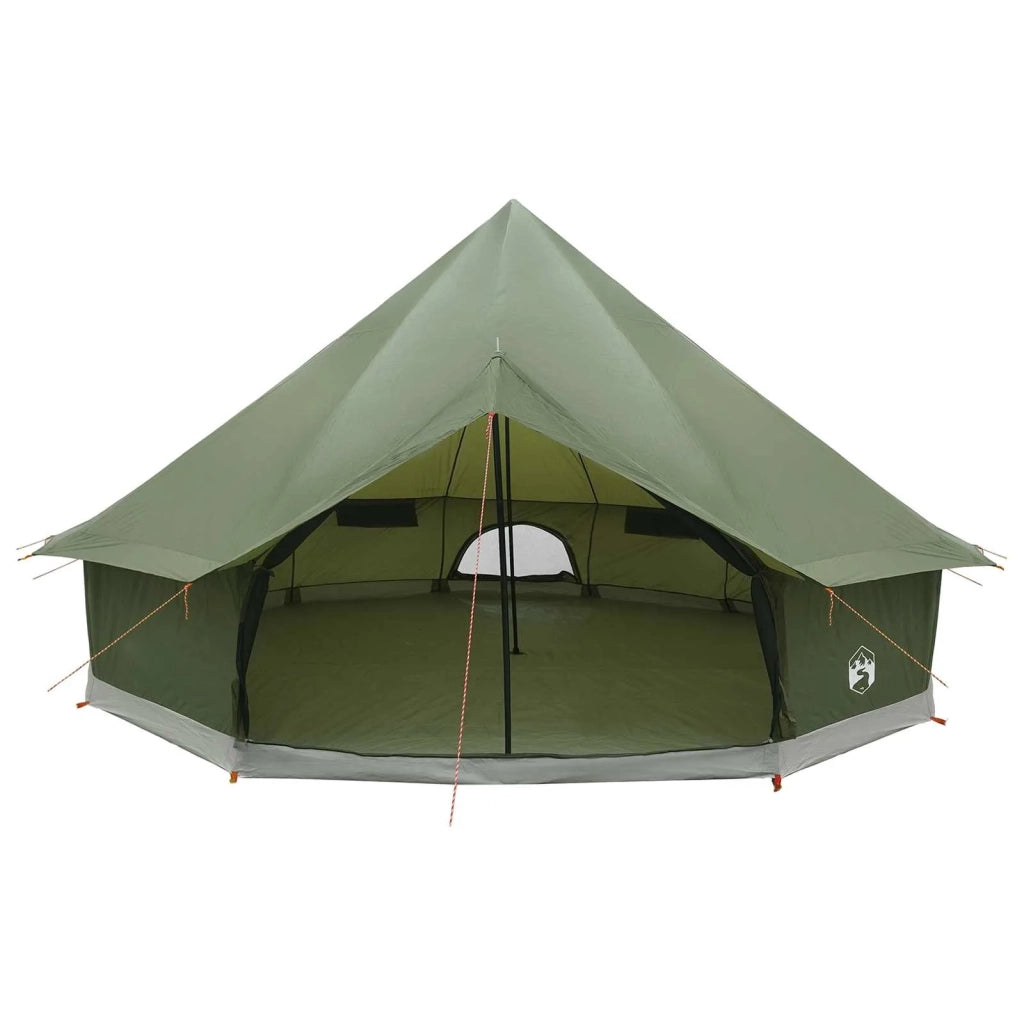 Tenda Tipi Verde Oliva 500 x 500 x 300 cm Poliestere e Acciaio 42029032