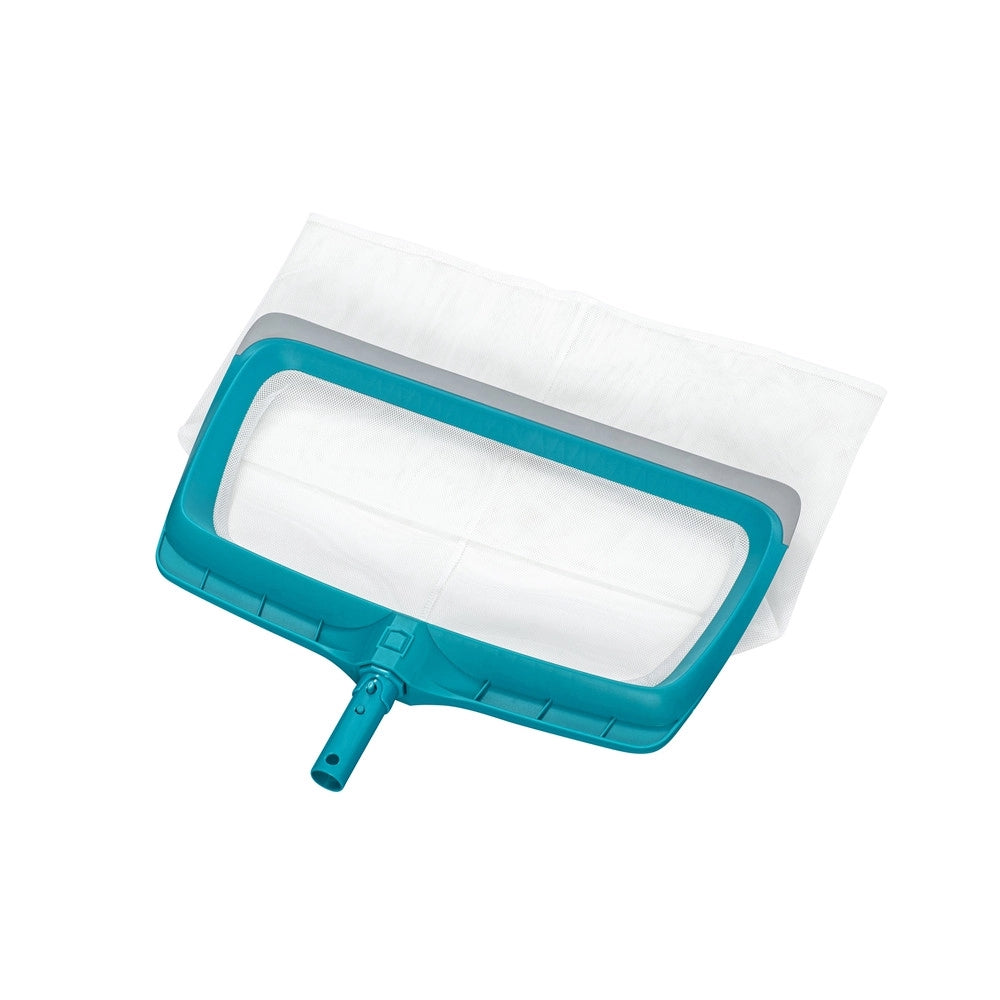 Trade Shop - Retino Skimmer Con Bordo In Gomma Per Pulizia Piscina Per Asta Telescopica ø30mm 58660 -