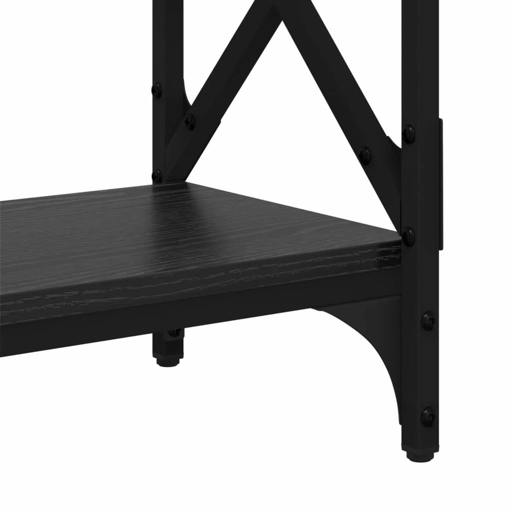 Tavolo consolle Rovere Nero 100 x 28 x 80,5 cm