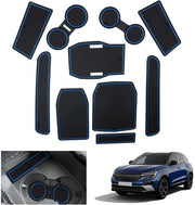 Accessori per Renault Austral E-Tech Hybrid 2023 2024 2025, Antislipmatten Austral 2025, Pieghevoli in gomma, Deurnaadmatten, Console centrale Austral, Accessori per Austral 2025 (Blu)