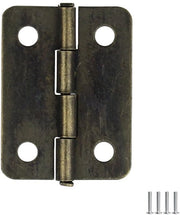 Mini Scharnieren in Metallo - 50 Stuks - Duraturo e Stile - Mini Messing - Ideale per Scatole di Gioielli - Perfetto per Progetti di Fai da Te - Scatole Metalliche