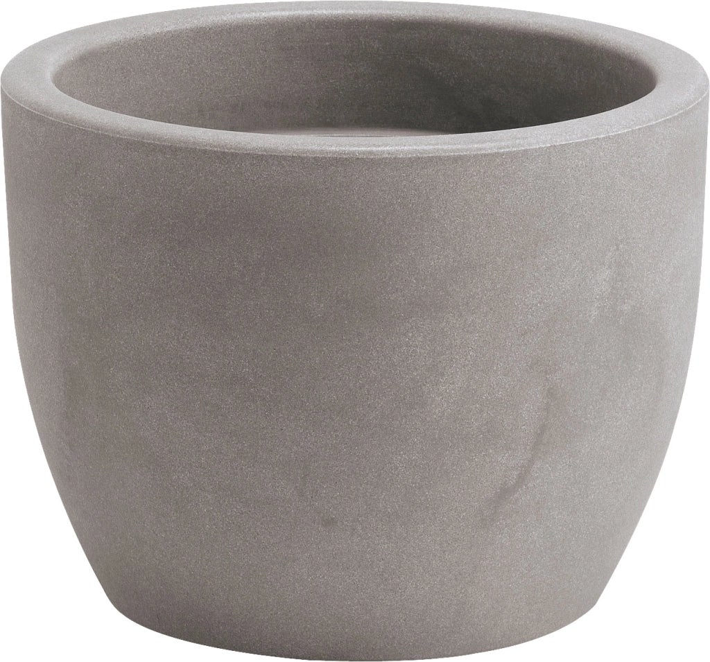 Vaso Nicoli Hera Matt tondo in resina opaca