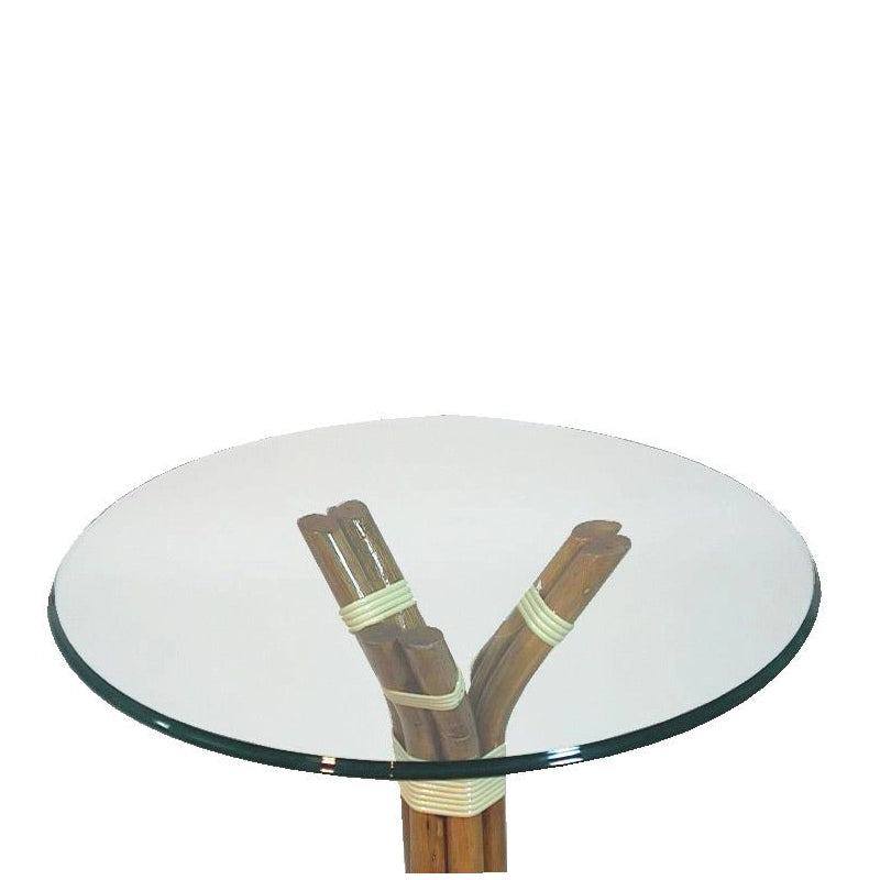 Top tavolo solo piano vetro cmø120mm12
