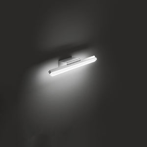 Applique Contemporanea Bold Metallo Cromo Acrilico Led 14W 4000K