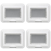 Coperchio ip55 bianco compatibile matix per protezione elettrica *** numero pezzi 4, confezione 1