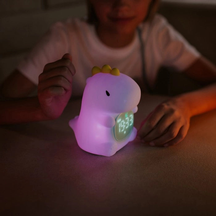 Mary's Lampada Notturna Dino LED RGBW Sveglia Blu