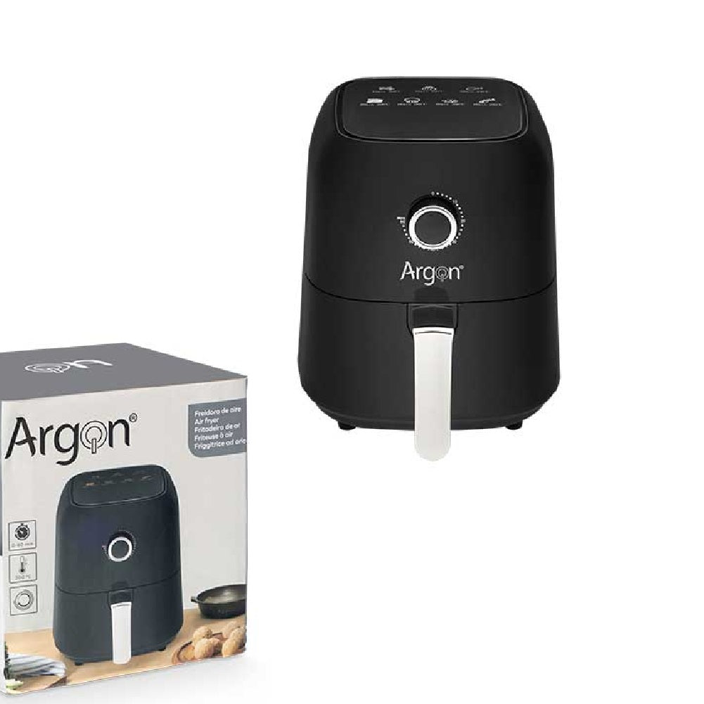 Friggitrice ad Aria 2.3LT Tecnologia Aria 360Gradi Timer Temperatura Max 200Gradi