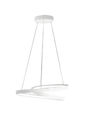 Lampadario a sospensione a led  Ritmo bianco 6620 B LC PERENZ