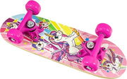 Tavolo da Skate 17x5 Pollici - Skateboard per Bambini con Disegno Unicornio