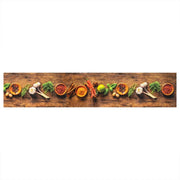 Tappeto da Cucina Lavabile-Tappetino da Cucina Spezie 60x300 cm Velluto 805032