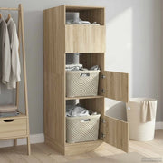 Mobile da lavanderia Sonoma 50 x 68 x 162 cm Legno multistrato 3422794