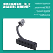 Interfaccia di accensione per retroportellone - Sostituzione retroportellone - Materiale duraturo - Accessorio per auto - Comando di apertura - Adatto per Qashqai - 

Codice prodotto: ...
Modello: ...
Specifiche tecniche: ...