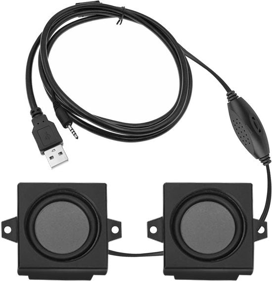 Altoparlante Computer Portatile Stile Nascosto Suono Stereofonico 360° Connessione USB Altoparlante Portatile Perfetto per Ufficio Gioco e Home Office