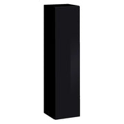 Colonna sospesa – Nero – Collezione SWITCH – 1 porta – 30x120 cm – Design moderno