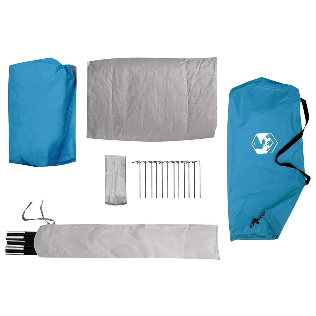 Tenda da backpacking Blu 222 x 85 x 125 cm