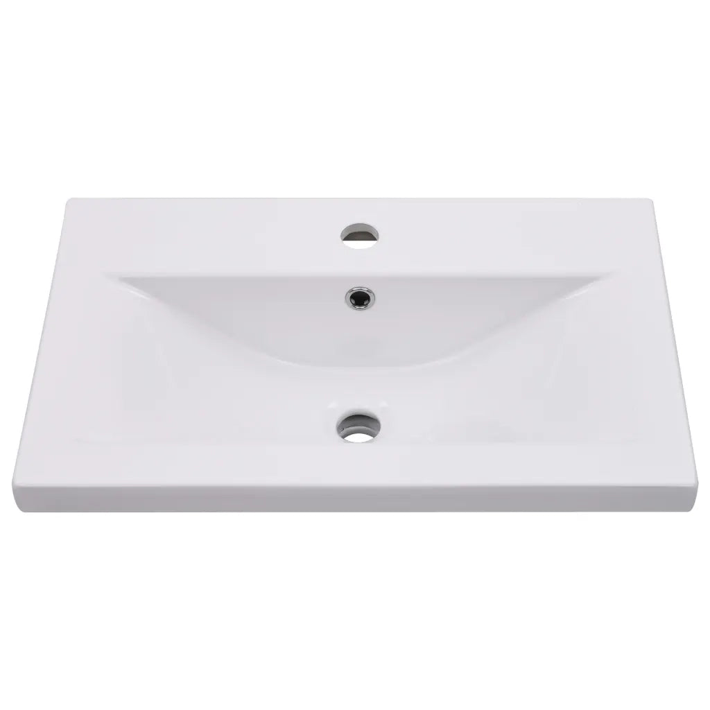 Mobile Bagno con Lavabo Integrato Bianco in Truciolato cod mxl 71909