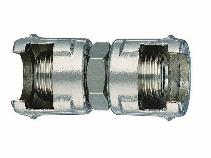 raccordo di giunzione per compressori 2 dadi fresati cod:ferx.vit8163