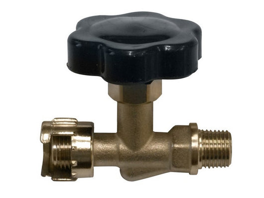 rubinetto di linea con manopola per compressori  1/4 cod:ferx.vit259