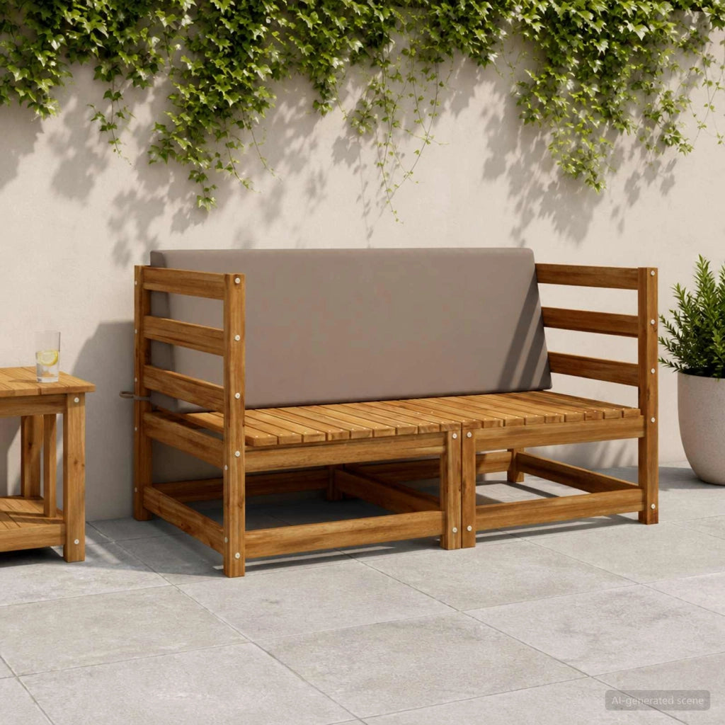 Cuscino per schienale SOEST 100% Poliestere Tortora 946733