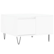 Tavolino da salotto | Tavolino da caff¨¨ | Tavolino da Soggiorno Bianco 55x55x36,5 cm in Legno Multistrato