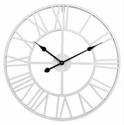 Oro moderno orologio da parete da 34 cm con numeri romani - adatto per l'arredamento della sala e dell'ufficio domestico.