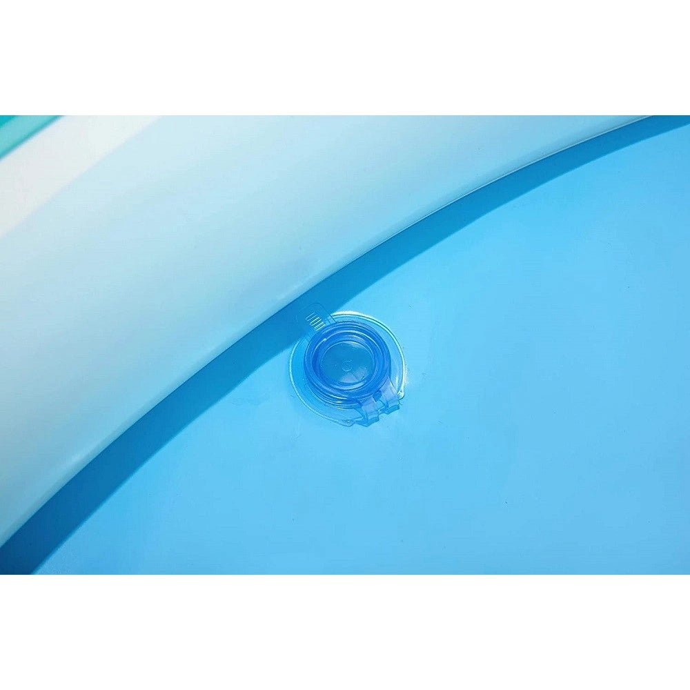 Trade Shop - Piscina Per Bambini Cavaluccio Marino Spruzza Acqua 2 Anni+ 188x160x86 Cm 53114 -