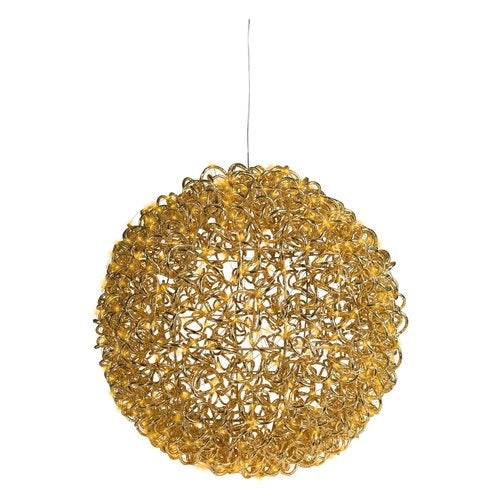 Decorazione luminosa natale amicasa 9493969 sfera gold