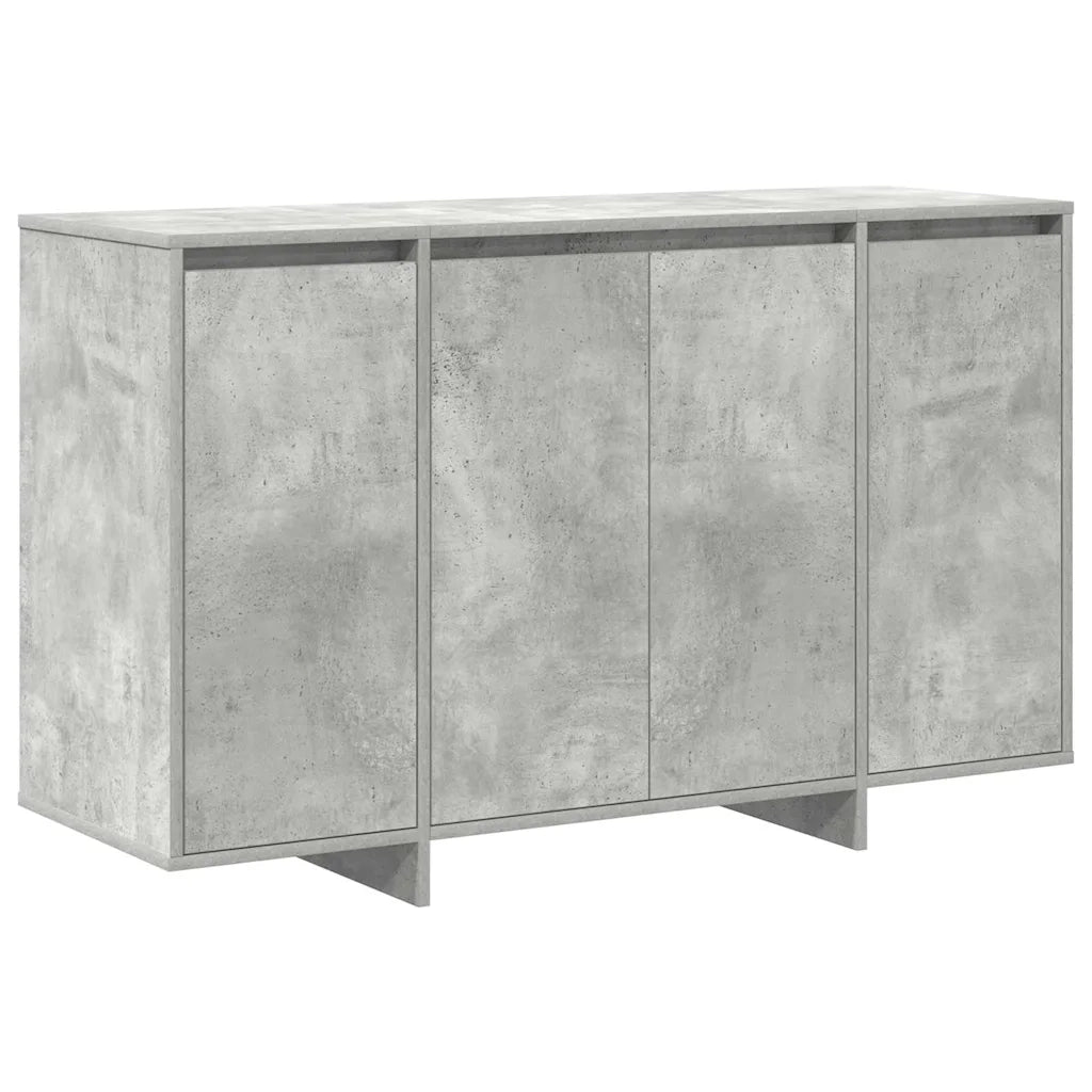 Credenza Grigio cemento 120 x 41 x 75 cm Legno multistrato 3333899