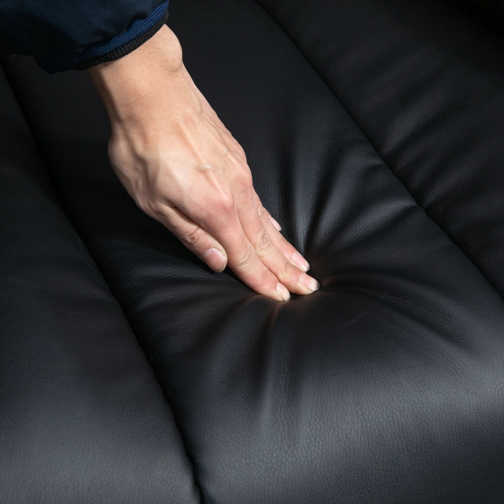 Poltrona Elettrica Reclinabile ¨C Zephmum ¨C Tessuto Sintetico Nero