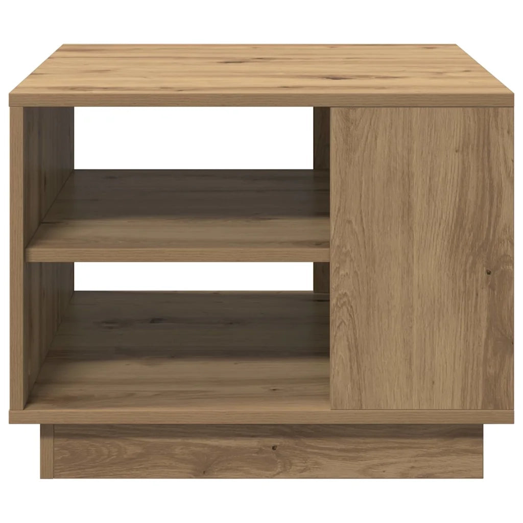 Tavolino da Salotto Artigianale 55x55x42 cm Legno Multistrato 856803
