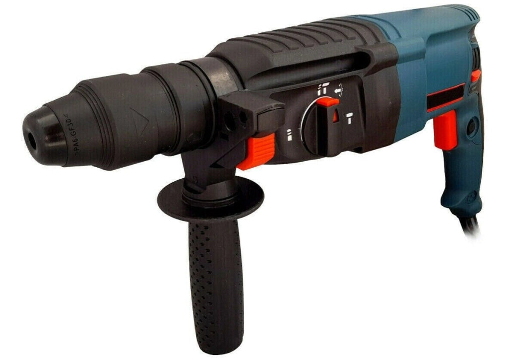 TRAPANO SCALPELLATORE MARTELLO DEMOLITORE 800W 26MM TASSELLATORE 5 ACCESSORI