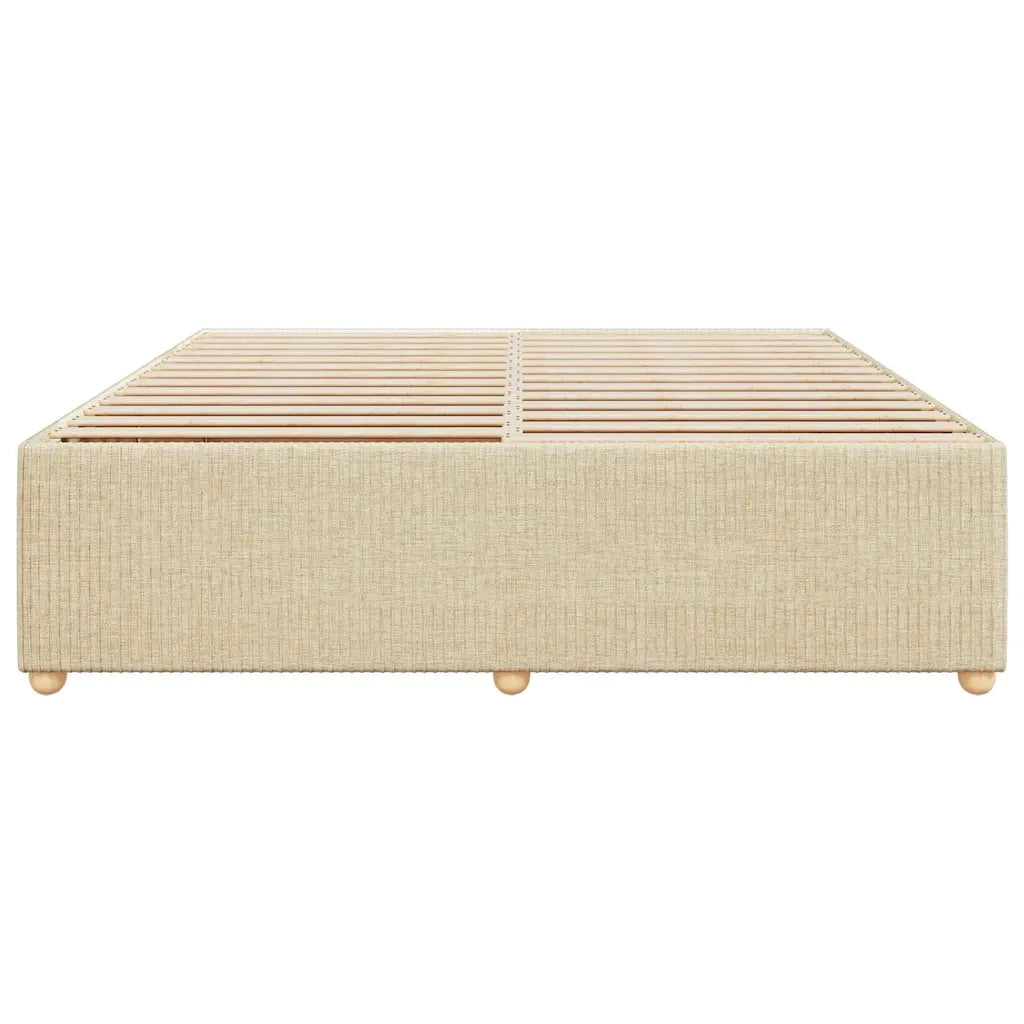 Giroletto senza Materasso Crema 180x200 cm in Tessuto 3284961