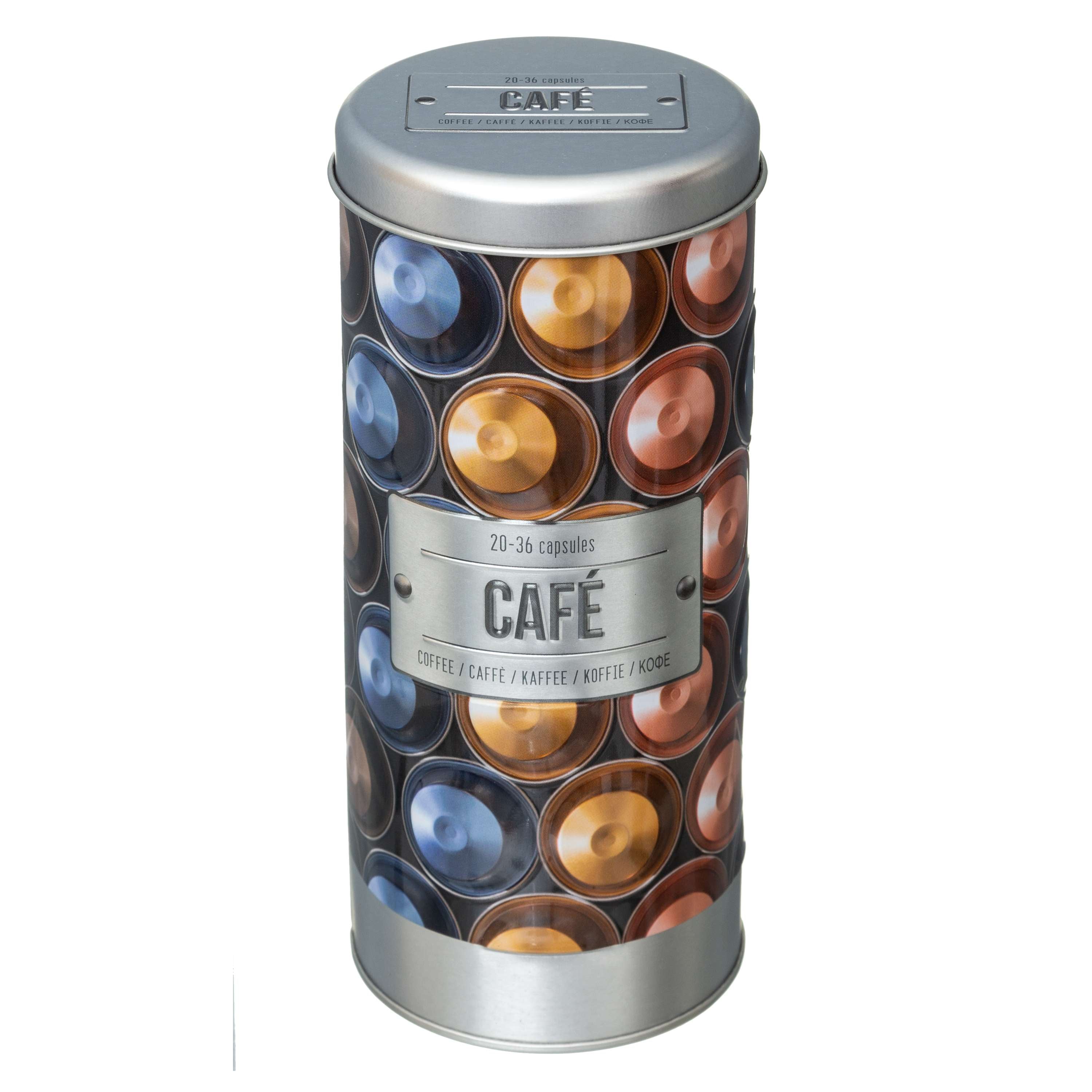 SCATOLA PER CAPSULE CILINDRICA