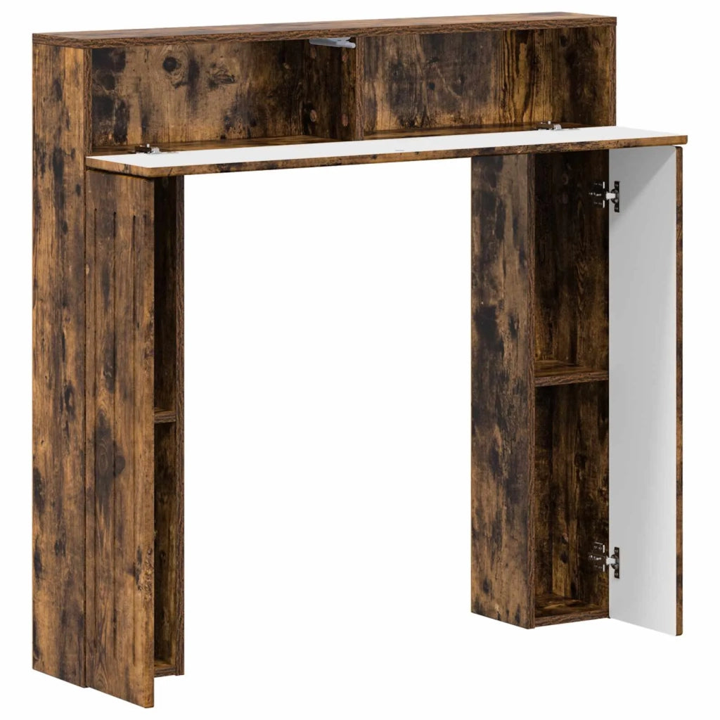 Cornice per camino Rovere Fumo 102 x 18 x 100,5 cm 8006611