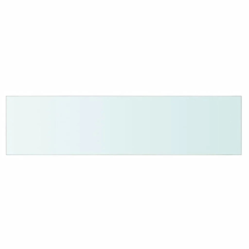 Pannello per mensola in vetro trasparente 80 x 20 cm 2702199/2