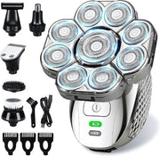 Multifunzione per Uomo - Trimmer - Ricaricabile via USB - Idraulica e Elettrica - 6 Accessori