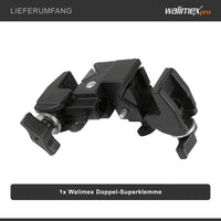 Walimex doppio morsetto super