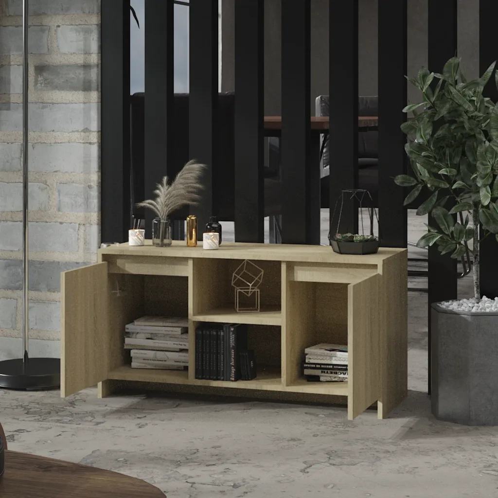 Mobile Porta TV Rovere Sonoma 102x37,5x52,5 cm in Truciolato cod mxl 37822