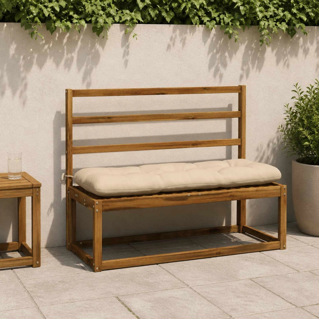 Cuscino per panchina VIANEN 100% Poliestere Crema 952508