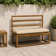 Cuscino per panchina VIANEN 100% Poliestere Crema 952508