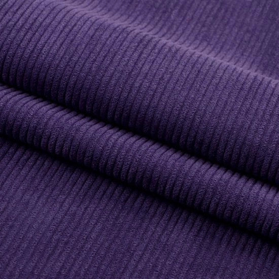 Tessuto Corduroy 100 x 155 cm - Superzucchero - Tessuto in Poliester - Molto Soffice - Per Tende/Abbigliamento - Tessuto a Piuma