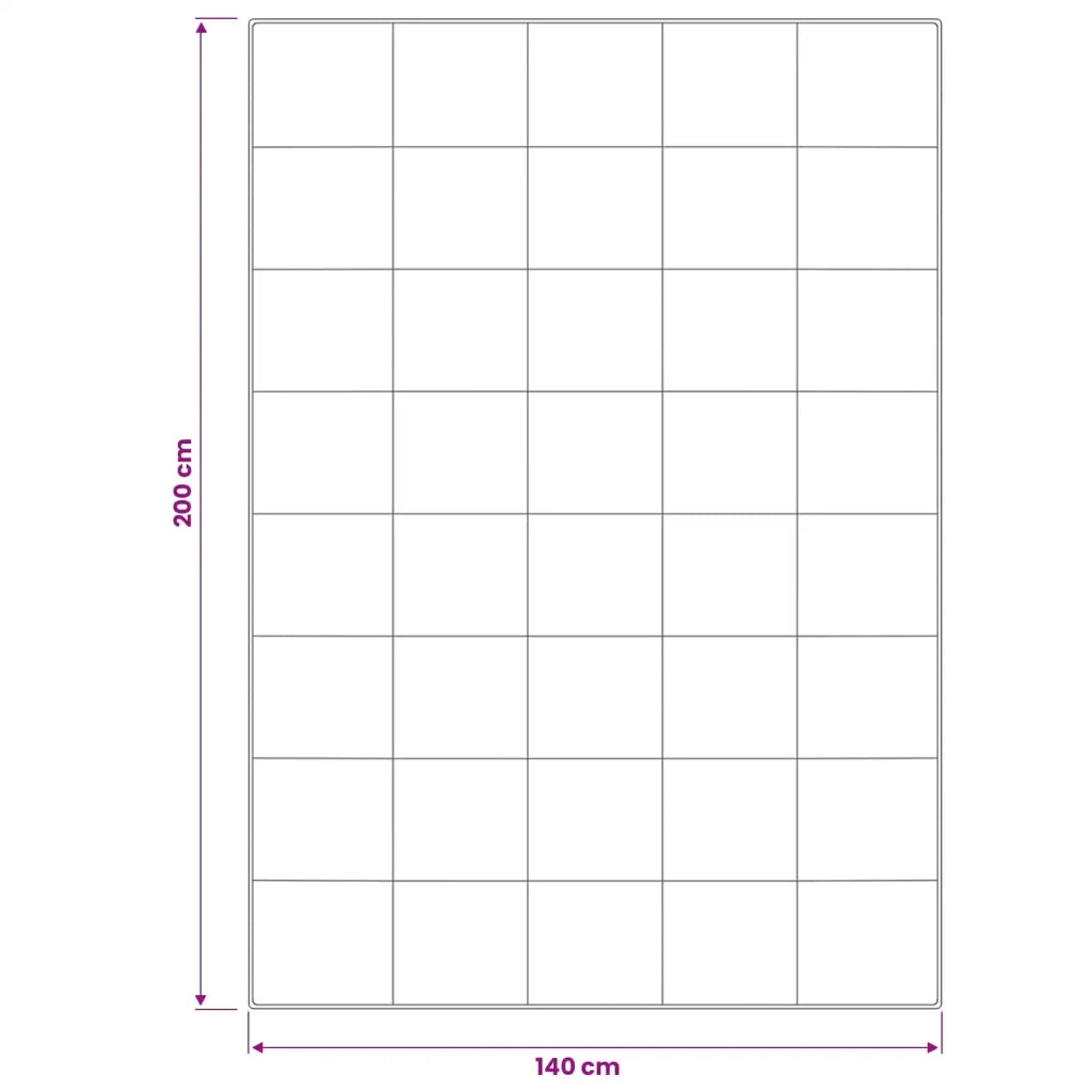 Piumone 140x200 cm Inverno 450 GSM Lana Australiana Bianco 42042871
