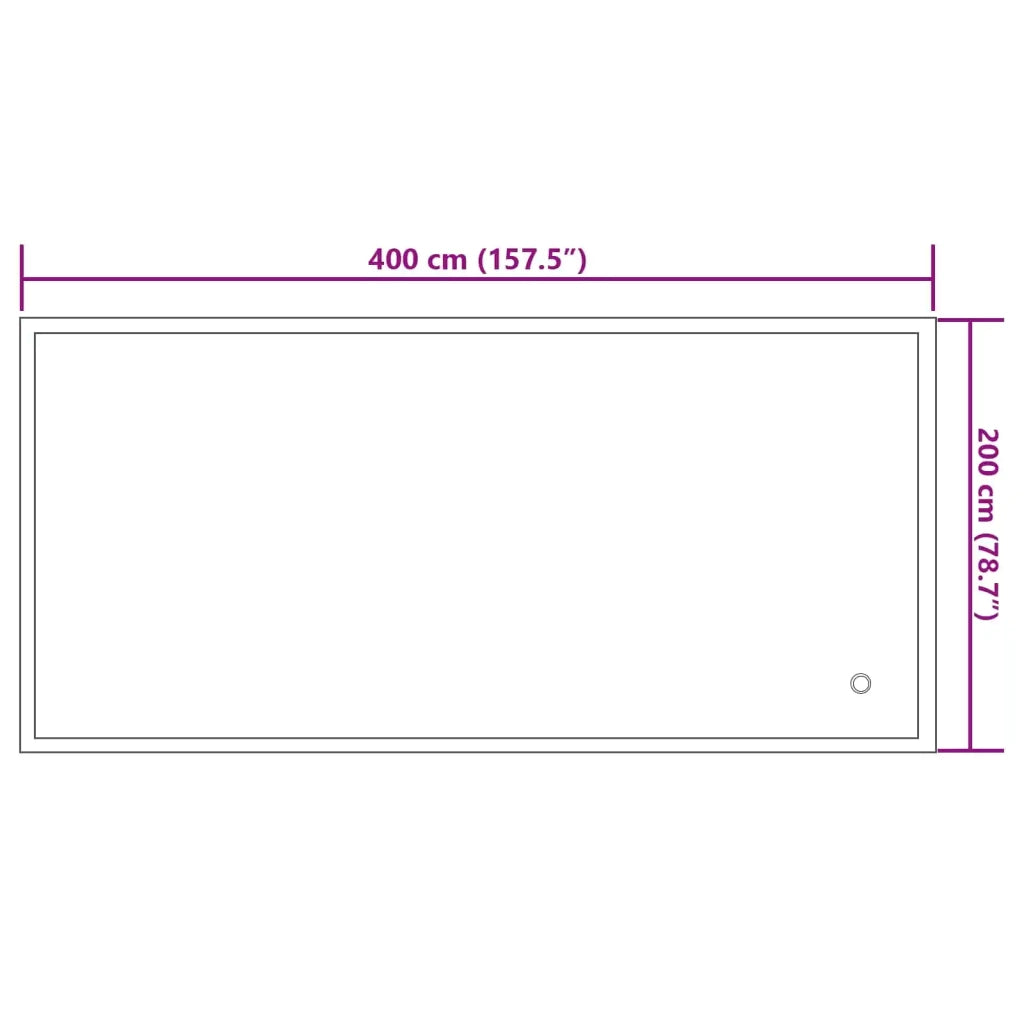 Cuscino invernale per piscina Blu 380 x 180 x 140 cm PVC 42024534