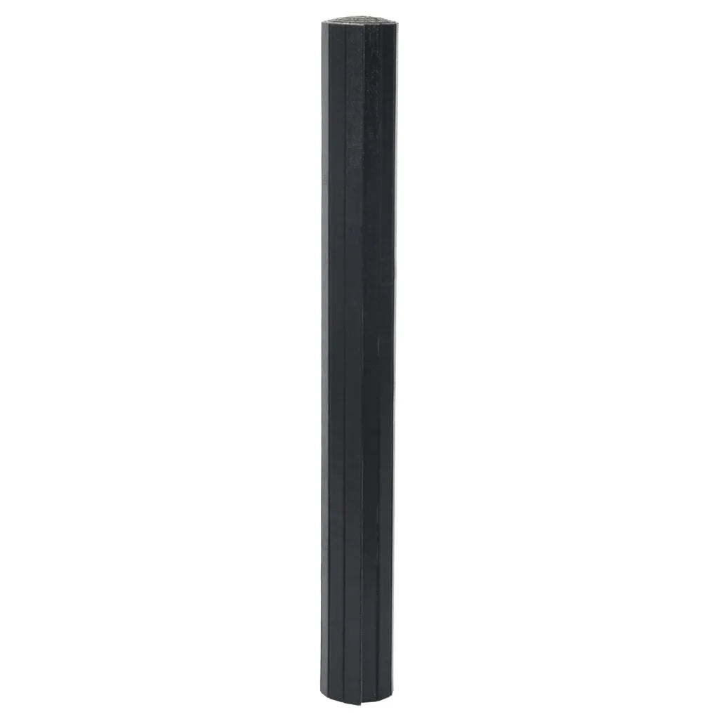 Tappeto Rettangolare Nero 70x100 cm in BambÃ¹